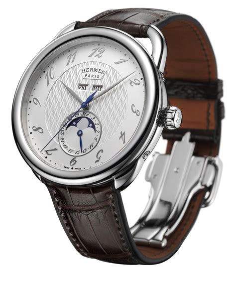 arceau hermes montre|Hermes watch leather strap.